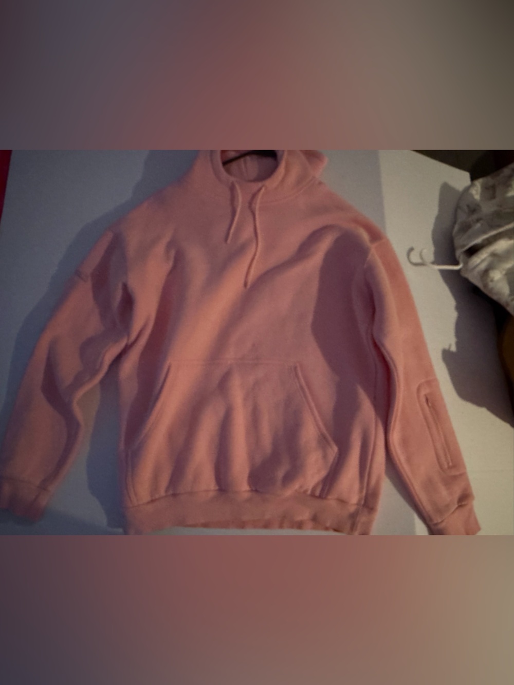 Comfrt Light Pink Airplane Hoodie